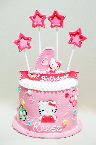 Hello Kitty - Cake by Julie Manundo 