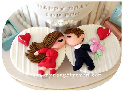 Elegant Romantic Cake - Cake by mynaughtyoven