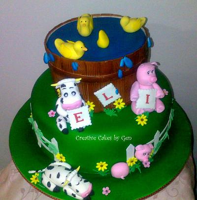 Another Farm themed cake - Cake by Gen