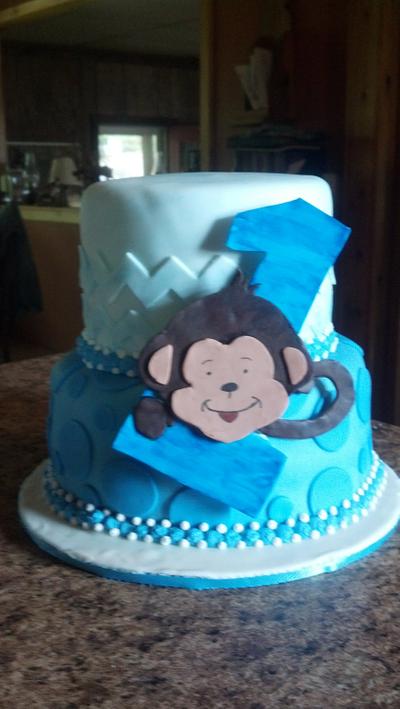 Monkey  - Cake by Nikki 