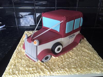 Wedding Car - Cake by Truly Scrummy