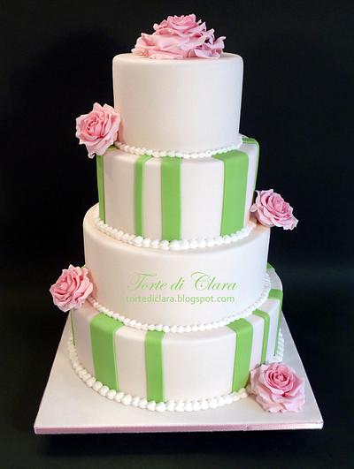 Wedding cake - Cake by Clara