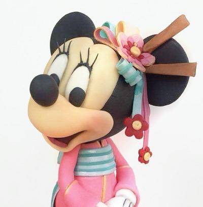 Japanese Geisha Minnie Mouse - Cake by Cake in Italy