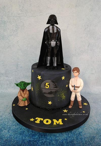 Star Wars Cake - Cake by The Crafty Kitchen - Sarah Garland