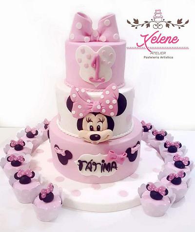Minnie cake - Cake by Xelene Atelier