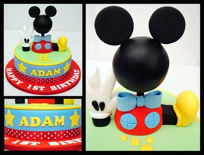 Mickey Mouse Clubhouse cake by Sweet Temptations Cakes - Cake by Louise Pain