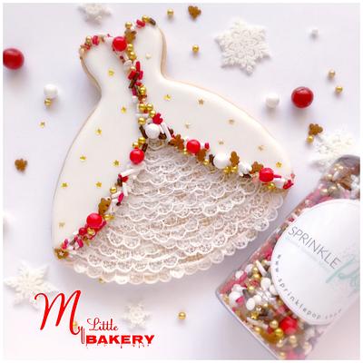 Christmas Dress Cookie - Cake by Nadia "My Little Bakery"
