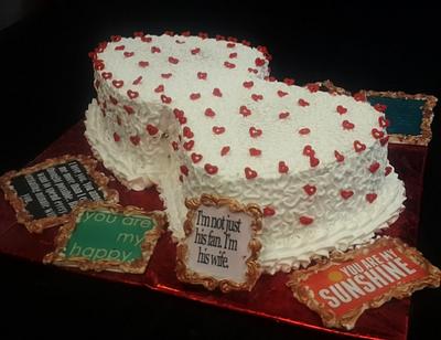 valentine cake - Cake by Aakanksha
