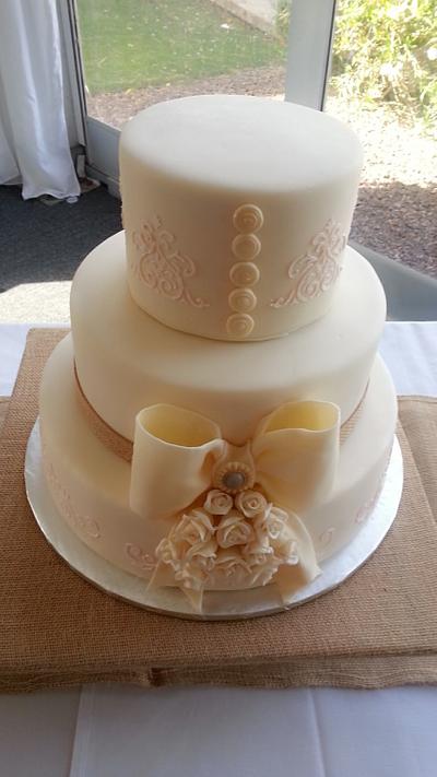 wedding cake - Cake by Sonia