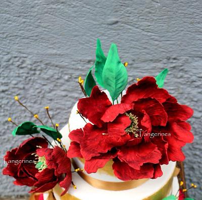 Sugar flowers - Cake by tangerine