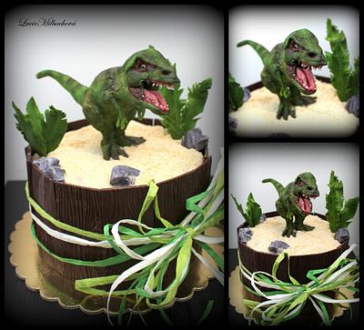 T-Rex - Cake by Lucie Milbachová (Czech rep.)