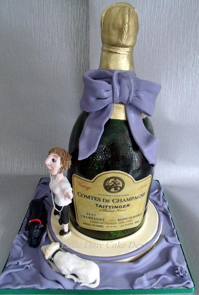 Champers - Cake by Yve mcClean