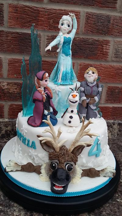 Frozen cake - Cake by Karen's Kakery