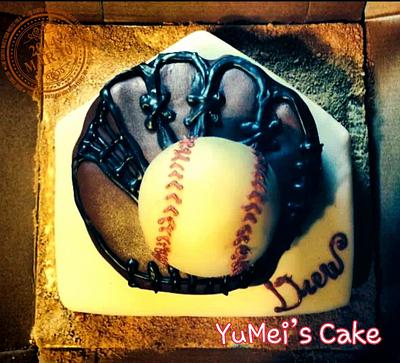 Base ball theme  - Cake by YuMei