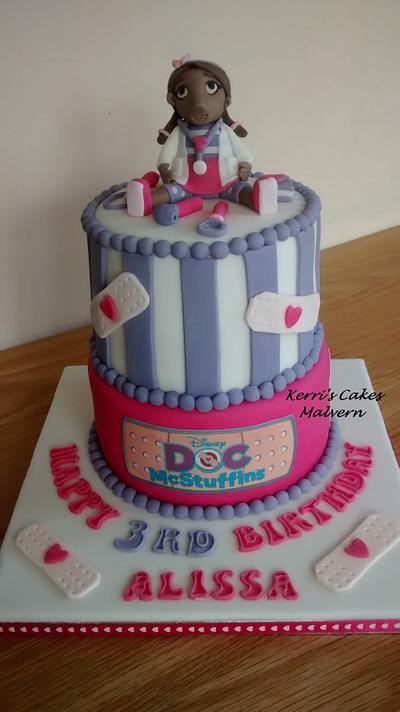 Doc Mcstuffins x - Cake by Kerri's Cakes