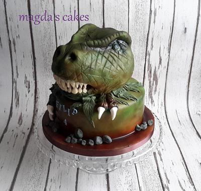 Dinosaur - Cake by Magda's Cakes (Magda Pietkiewicz)