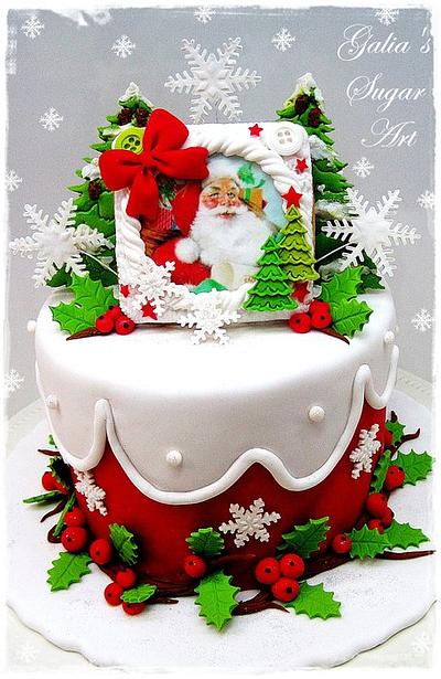 Small Christmas Cakes - Cake by Galya's Art 