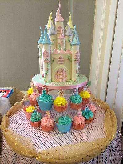 Castle fit for a princess - Cake by Andrias cakes scarborough