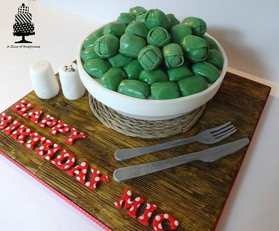 Sprouts! - Cake by Angela - A Slice of Happiness