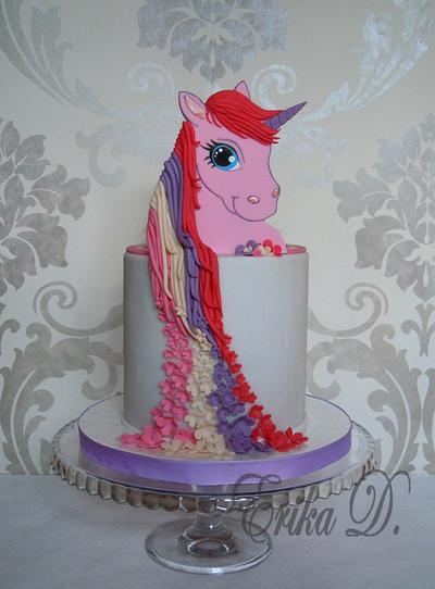 unicorn - Cake by Derika