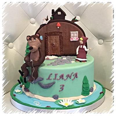Masha i medved cake / Masha and the bear - Cake by Sweettreatsbyortal