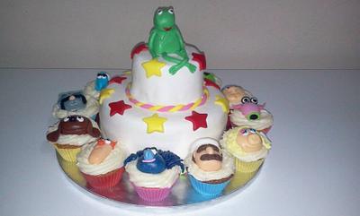 Cae & Muppet Show - Cake by Manuela Silva