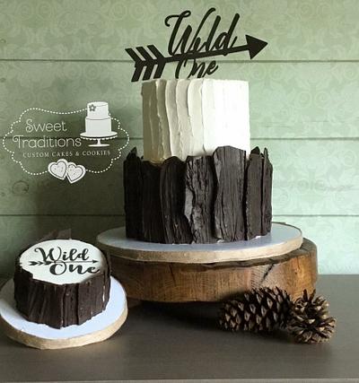 Rustic First Birthday  - Cake by Sweet Traditions