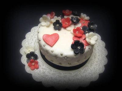 Be my Valentine - Cake by Jennifer Jeffrey