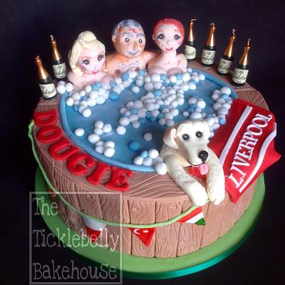 Hot tub cake - Cake by Suzanne Owen