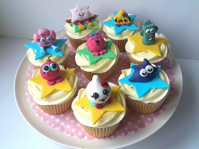 Moshi Monsters / Moshling Cupcakes.... - Cake by Dollybird Bakes