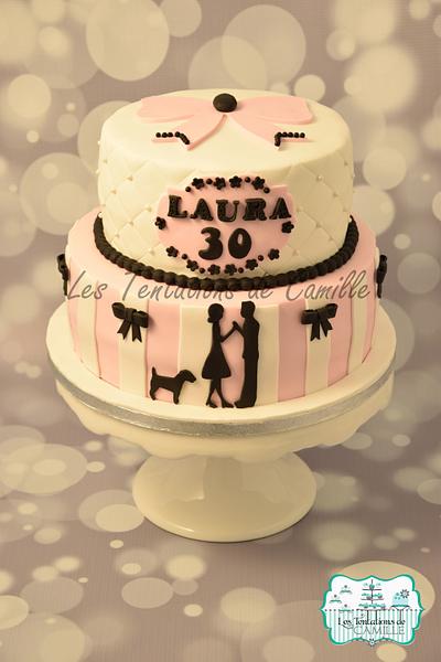Chic & girly - Cake by Les Tentations de Camille