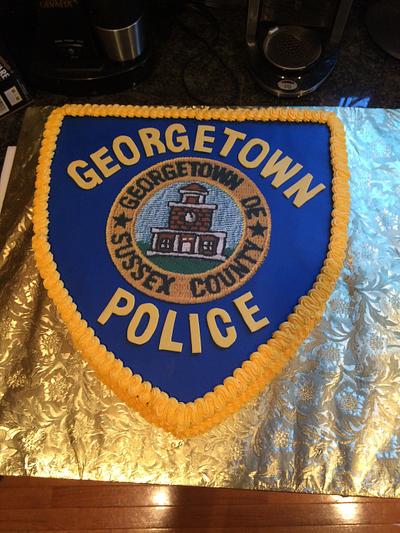 Georgetown Police - Cake by Laura Willey