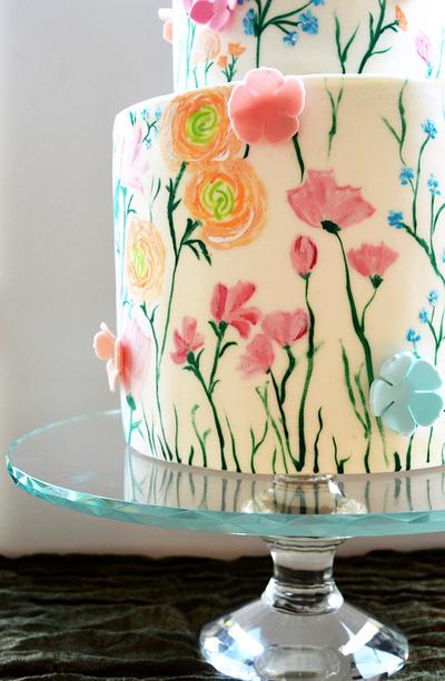 "Always the sun" wedding cake  - Cake by  Despina Vrochidou