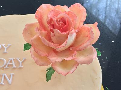 Buttercream Beauty. - Cake by CakesbyAnusha