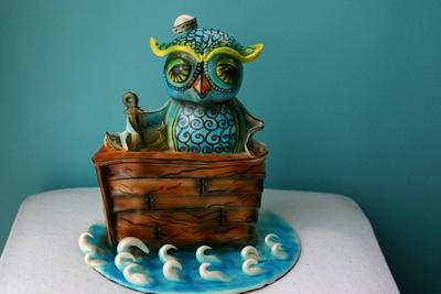 Owl cake - Cake by Andrea