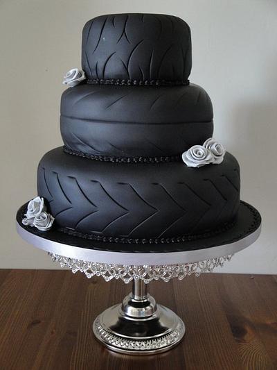 Biker Wedding cake - Cake by Jeanette