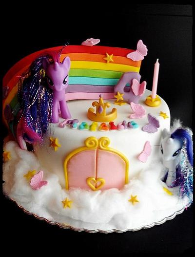 My little pony - Cake by Aventuras Coloridas