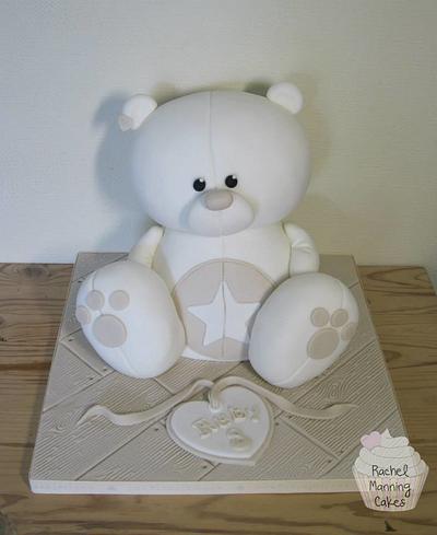Teddy bear cake - Cake by Rachel Manning Cakes