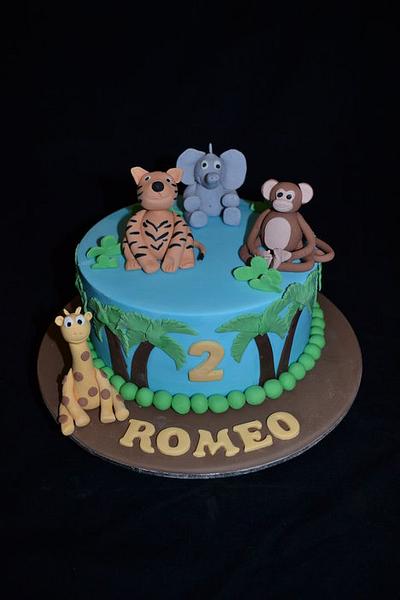 jungle cake - Cake by Sue Ghabach