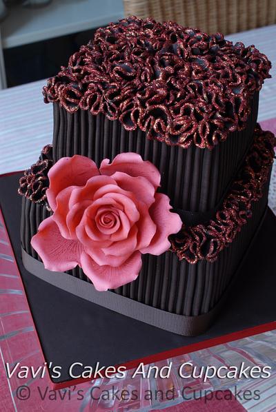 Chocolate ganache birthday cake for my friend Alan :)  - Cake by Vavi