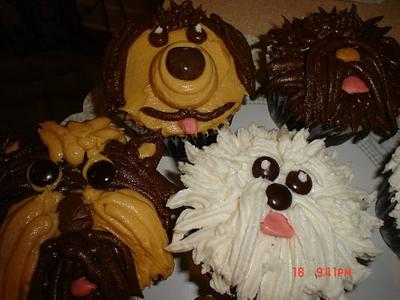Puppy Cupcakes - Cake by Dana
