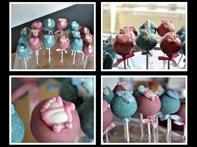 Babyshower cakepops - Cake by Fondanterie