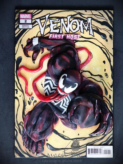 Venom cover - Cake con international collaboration - Cake by Milene Habib