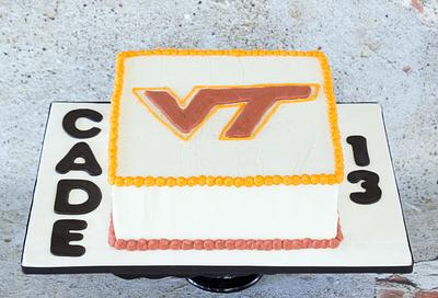 Virginia Tech  - Cake by Anchored in Cake