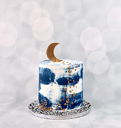 Moon and star cake - Cake by soods