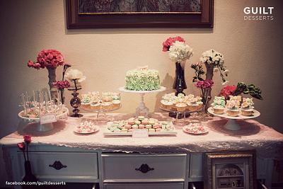 Wedding Dessert Table - Cake by Guilt Desserts