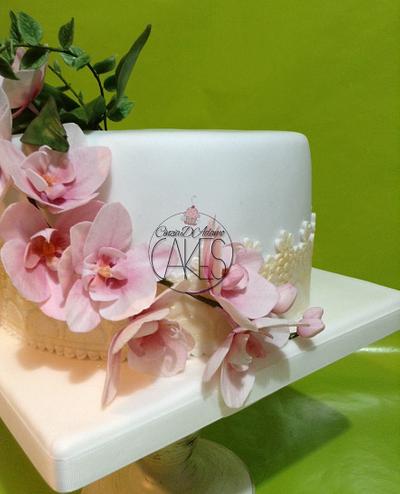 Orchids cake - Cake by D'Adamo Cinzia