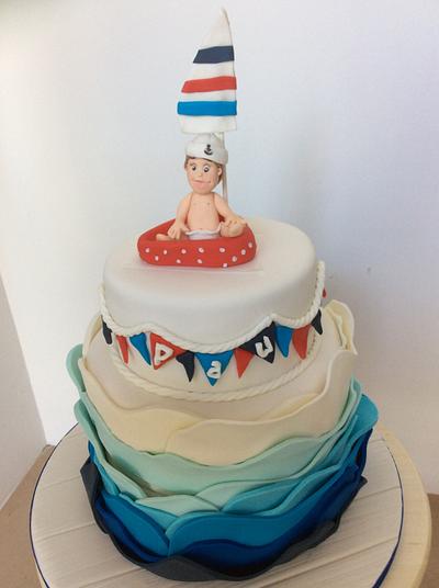 Baby sailor  - Cake by Cinta Barrera