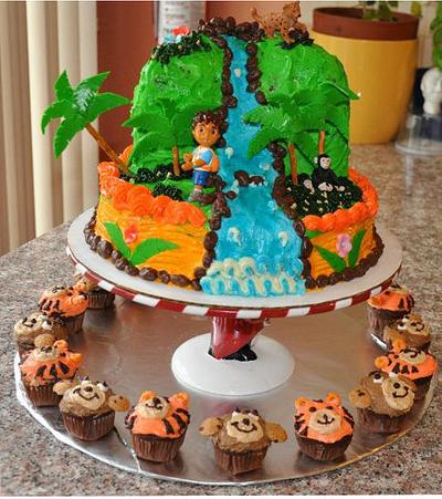 Diego themed cake - Cake by yourfantasycakes