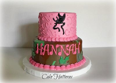 Pink and Camo - Cake by Donna Tokazowski- Cake Hatteras, Martinsburg WV